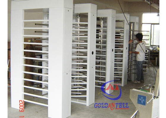 Bar Code / Bimetric Full Height Door All In One System Indoor Entrance Gate RS485