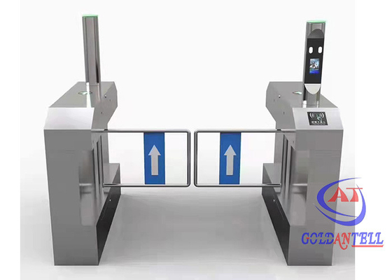 Disabled Swing Barrier Gate 304 Stainless Steel For Airport Subway