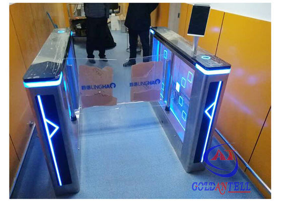 Full Automatic Swing Turnstile Gate With Face Recognition Access Control System