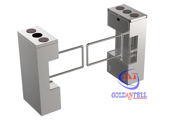 Full Automatic Access Control Swing Barrier Gate For School / Bus Station / Park