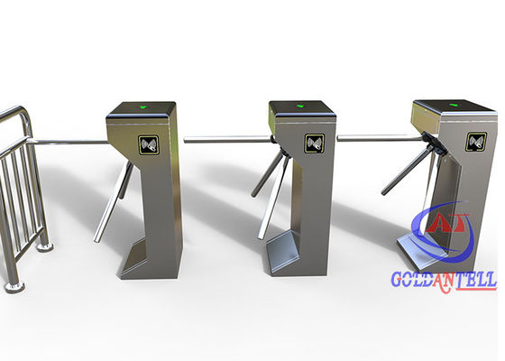 Bi Directional Revolving Door Turnstile With NFC Passage Entrance Control System