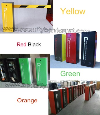 Heavy Duty Boom Barrier Gate , drop arm barrier RFID card controlled durable motor
