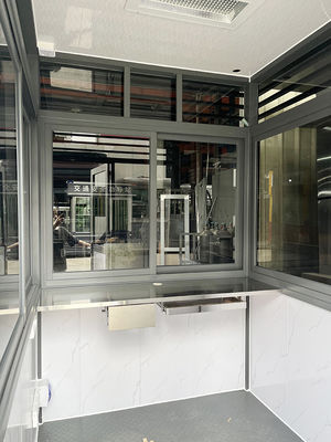 Steel Structure Prefabricated Sentry Box , security guard room Movble