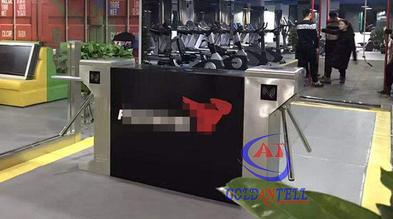 304 SS Pedestrian Turnstile Gate Swimming Pool Safety Controlled Card Operated