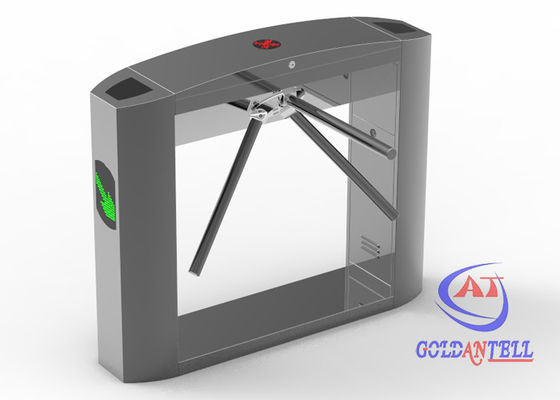 Tailgating Alarm Tripod Security Gates Semi Automatic CE Approved