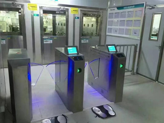IP54 304 Stainless Steel Turnstiles Security Systems Intelligent