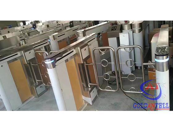 Tự động Swing Tốc độ nhanh Cổng quay có thể truy cập Quang học Đầu đọc mã Qr Cảm biến hồng ngoại