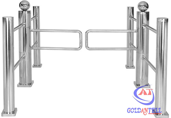 Truy cập cổng rào chắn xoay hoàn toàn tự động với cảnh báo âm thanh / ánh sáng để ngăn chặn kẻ xâm nhập bất hợp pháp