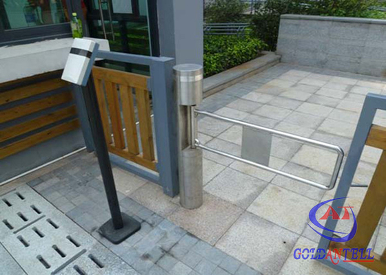 Bộ cảm biến RFID / IR Cổng rào chắn người đi bộ cho cộng đồng dân cư