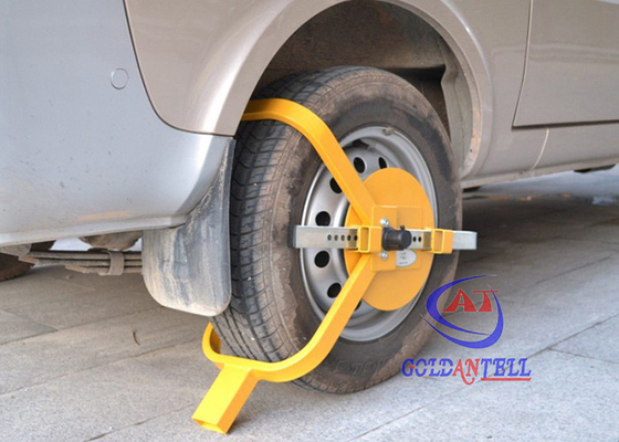 Kẹp bánh xe ô tô chuyên nghiệp màu vàng / cam cho xe đầu kéo / Motorhomes G.W 5.4KG