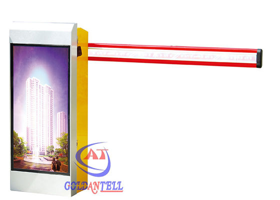 Deluxe Straight Arm Advertising Boom Barrier Gate RFID Acess Heavy Duty Waterproof IP54