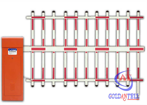 Cổng rào cản tự động chống nước, Rào chắn 3 hàng rào 80W với máy dò vòng