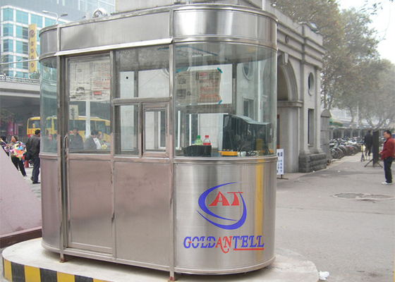 Nhà nghỉ bằng thép Stinaless đúc sẵn, Nhà bảo vệ mô-đun chi phí thấp