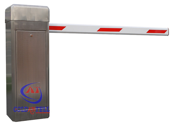 CE 6M An toàn đường bộ Cổng rào chắn bùng nổ bằng thép không gỉ Tự động 50W Chế độ tự động đóng 50Hz - 60Hz
