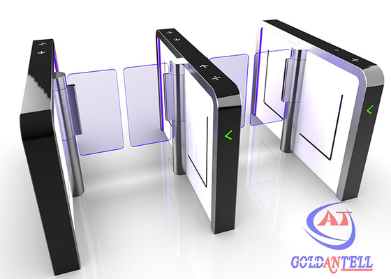 40 người / phút Swing Barrier Cổng Kiểm soát ra vào Tiếng ồn thấp Tự động cho văn phòng
