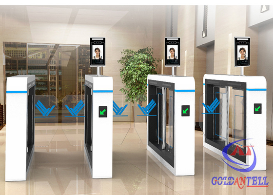 Cổng quay an ninh mỏng bằng thép không gỉ 304 cho phòng tập thể dục của chính phủ tàu điện ngầm