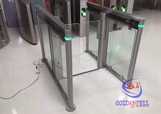 Xây dựng Lối vào Nhà máy Cổng tốc độ tự động Cửa quay dưới 240 Volt