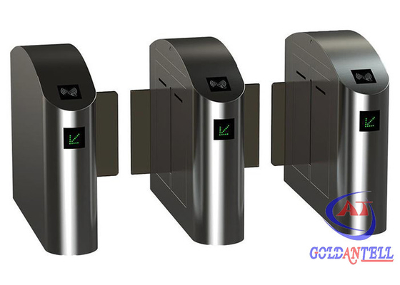 CE được phê duyệt bằng thép không gỉ RFID truy cập Cổng rào cản Swing Tốc độ nhanh Tiêu chuẩn cao