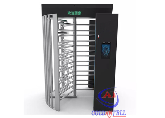 Bảo mật cao Cổng xoay chiều cao đầy đủ với mã QR thẻ RFID