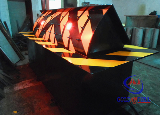 Đèn LED giao thông IP68 Rào cản đường tự động thủy lực cho lối vào khách sạn / sân bay