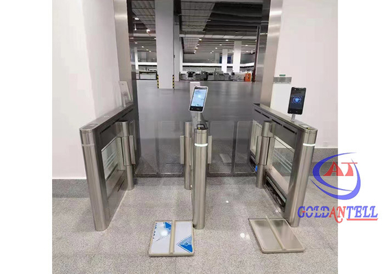 Kiểm tra CE ESD Nhỏ nhất Nhanh chóng Vượt qua Rào cản Cổng Swing DC Tốc độ động cơ không chổi than