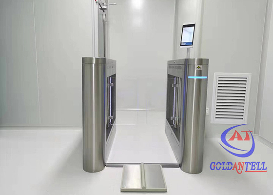 Cửa ra vào nhà máy Quét vân tay Swing Barrier Cổng chống tĩnh điện ESD Wrap Strap