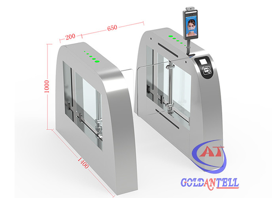 Cổng quay xoay động cơ Servo tốc độ nhanh với camera nhận dạng khuôn mặt Màn hình 8 inch