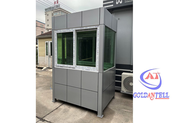 Nhà tiền chế an toàn an toàn Sentry Hộp kết cấu thép nhẹ Tòa nhà Sandwich Panel