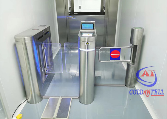Nhận dạng khuôn mặt lối vào Cổng rào chắn xoay xoay với hệ thống kiểm soát truy cập ESD