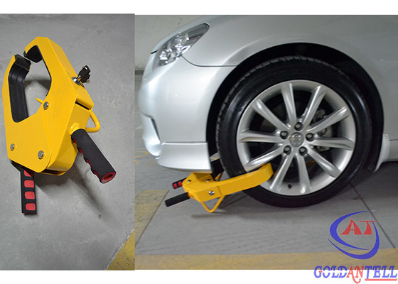 Có thể điều chỉnh Nhiệm vụ nặng nề Kẹp bánh xe ô tô, khóa bánh xe đỗ xe an toàn CE Đã được phê duyệt