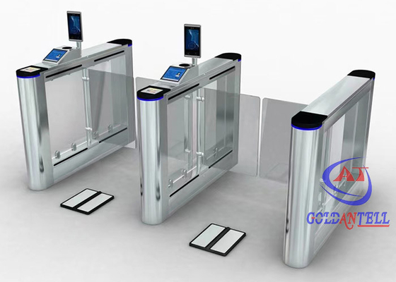 Lối vào vô hiệu hóa trong nhà / ngoài trời Cửa quay tốc độ quay nửa chiều cao Cửa quay chiều cao
