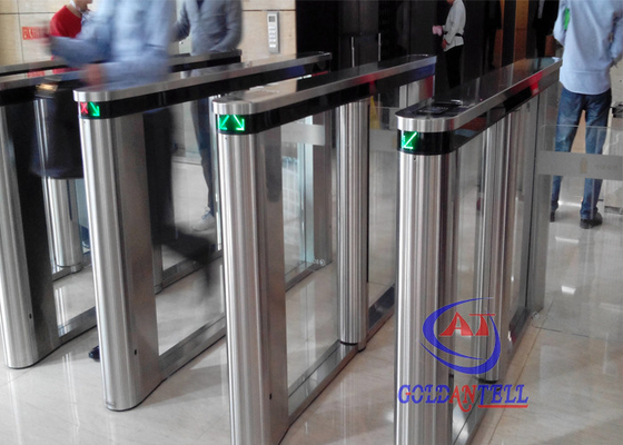 Rfid cổng dành cho người đi bộ từ xa Kiểm soát ra vào Half Height Turnstiles dành cho Nhà hát Thư viện Trường
