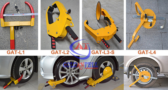 Khóa đặc biệt độc đáo Kẹp bánh xe bằng thép chống trộm, sơn tốt