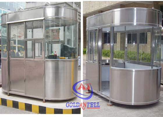 Gian hàng bảo vệ an ninh bằng sợi thủy tinh ngoài trời / Nhà bảo vệ di động