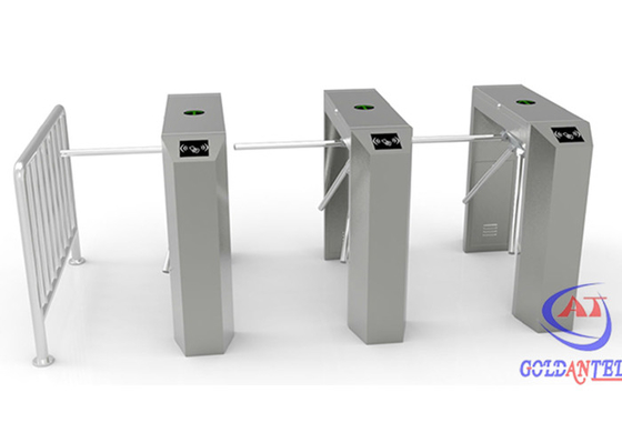 Cơ chế cổng xoay chân máy RFID, Hệ thống an ninh lối vào bằng thép không gỉ