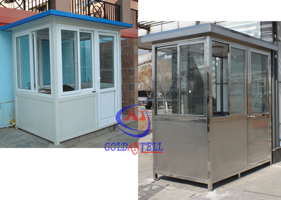 Hộp Sentry bằng thép không gỉ, Phòng bảo vệ an ninh Thiết kế đẹp