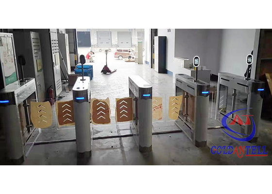 Cổng rào cản kim loại hoàn toàn tự động bằng thép không gỉ 304 dành cho người khuyết tật