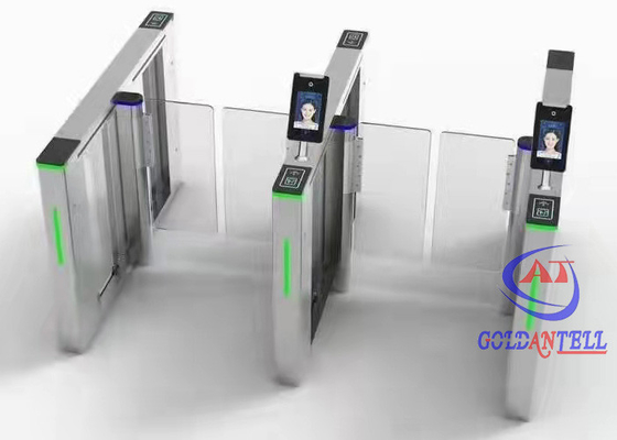 Chuông báo động Fastlane Turnstiles Máy quét vân tay động cơ Servo không chổi than cho văn phòng
