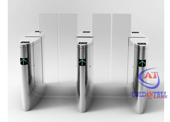 Cơ chế Cổng quay tốc độ động cơ không chổi than DC Rào chắn kính tự động chiều cao 1,8 mét