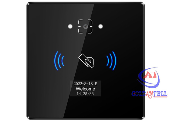 Màn hình OLED chống nước Hệ thống bảo mật cửa quay Linux Thẻ RFID Mã QR Truy cập đám mây