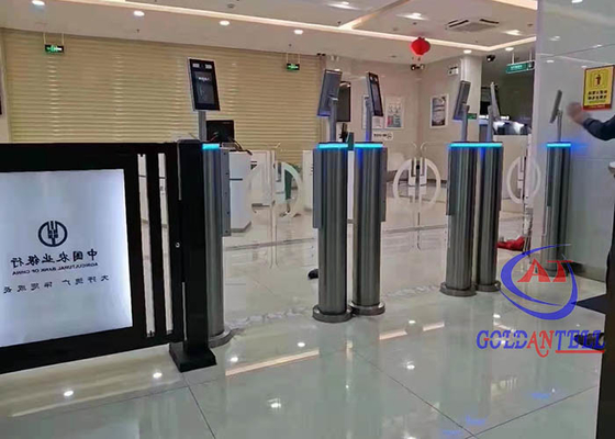 50000 Dung lượng khuôn mặt Công nhận kiểm soát truy cập cổng quay vòng cao đầy đủ cho ngân hàng