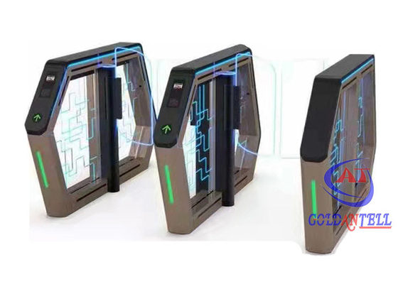 Cổng rào cản quay vòng hiện đại bền bỉ RFID không thấm nước cho tàu điện ngầm an toàn
