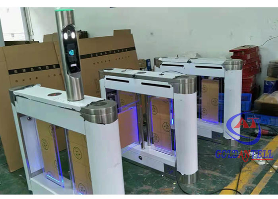 Mã QR / Cổng rào cản cửa quay NFC Đầu đọc RFID Cổng quay nhận dạng khuôn mặt AI
