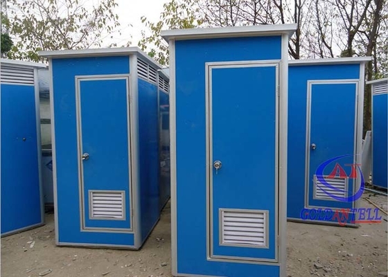 Nhà tiền chế bảo vệ an ninh Vật liệu thép đa năng nhà tắm và nhà vệ sinh di động ngoài trời
