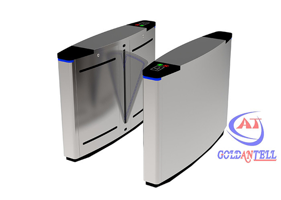 Đầu đọc RFID Flap Barrier Gate Kiểm soát truy cập vân tay Cổng xoay an ninh
