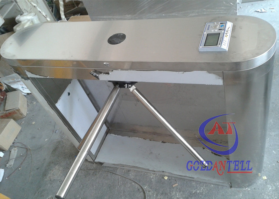 Nửa chiều cao Lối vào Văn phòng Tòa nhà Chân máy Cổng quay 304 Thép không gỉ