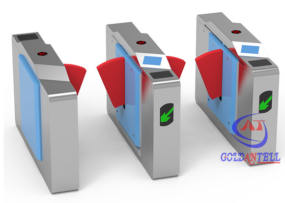 Cửa quay tàu điện ngầm tùy chỉnh 110cm với đầu đọc thẻ RFID/IC/mã vạch
