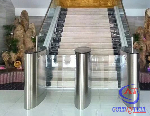 Câu lạc bộ thể dục Mã vạch Kiểm tra trong Cổng Tốc độ Cửa quay, Cửa quay Swing Văn phòng