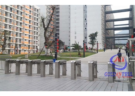 Kiểm soát truy cập an ninh bên ngoài Cổng quay ba chân Bi Directional 30 - 40 Người / phút