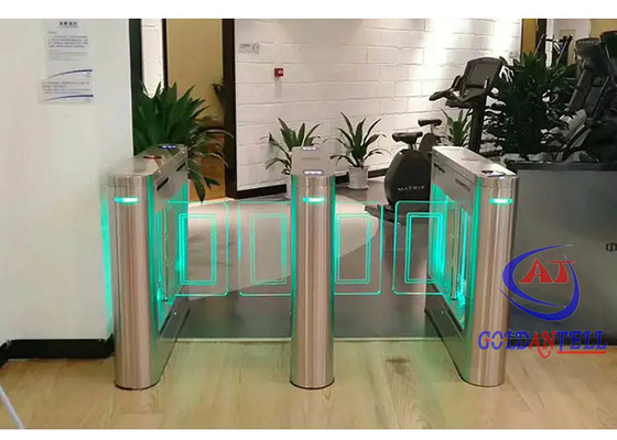 Cổng quay dành cho người đi bộ điện tử sang trọng với thẻ NFC NFC Vách ngăn tự động